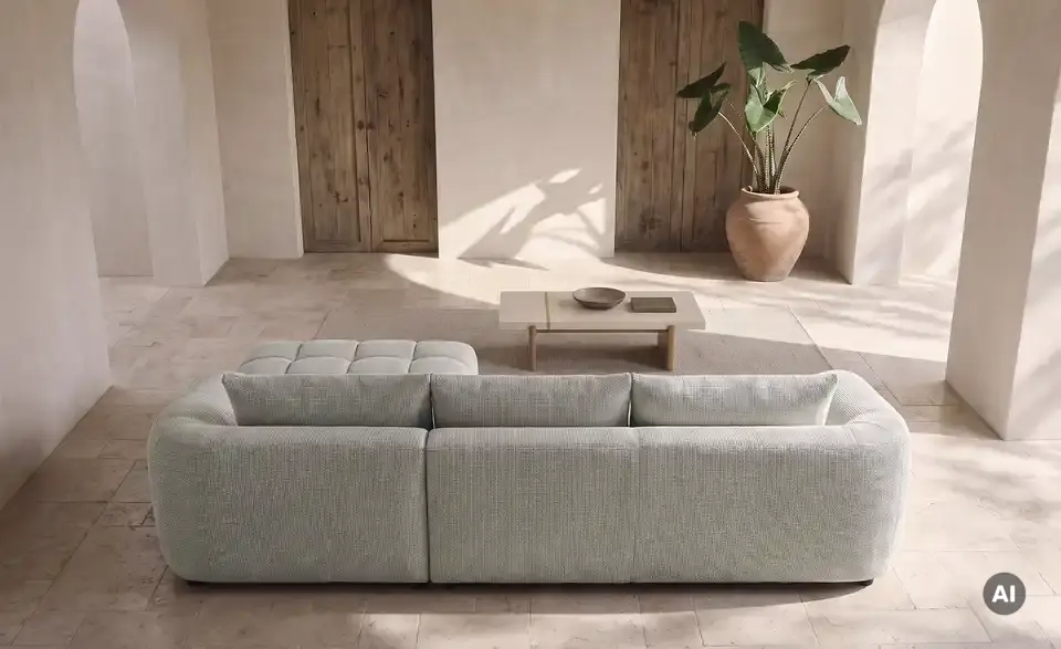 Ecksofa Coco, Rückansicht