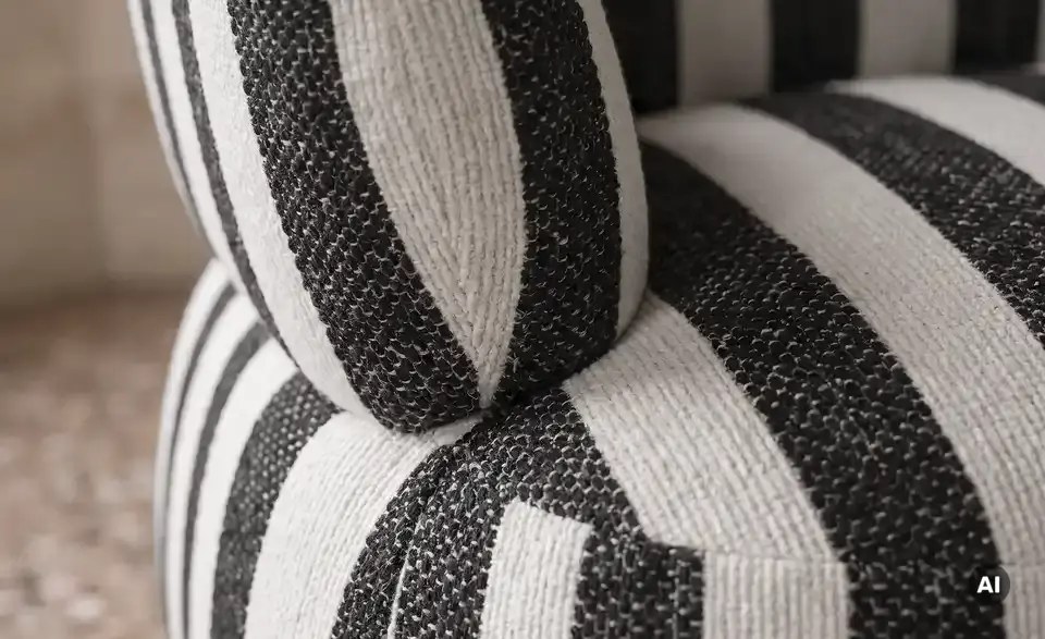 Drehsessel Sanna, Detailansicht