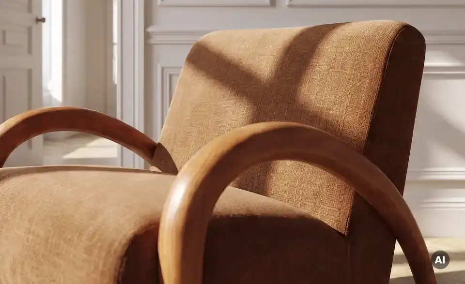 Sessel Feline, Detailansicht