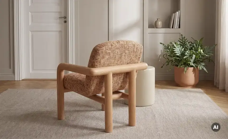 Sessel Vela, Rückansicht