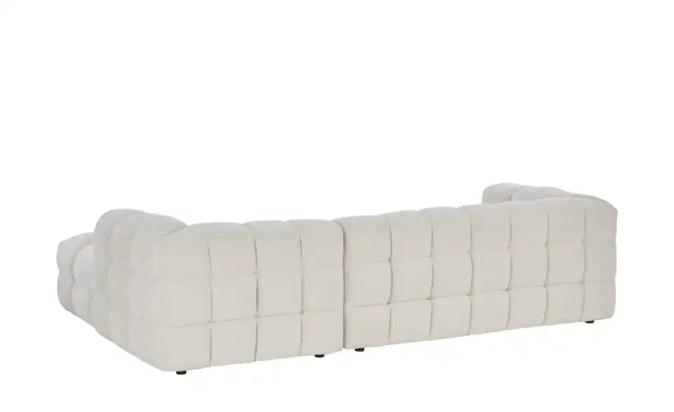 Ecksofa Vibana in moderner Bubble-Optik, Rückansicht