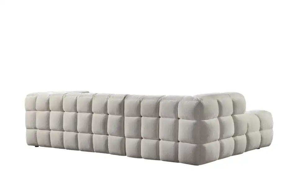 Ecksofa Vibana in moderner Bubble-Optik, Rückansicht
