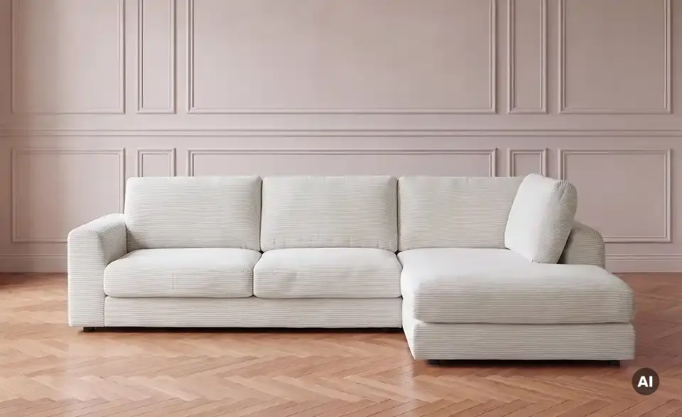 Primo Ecksofa Elina, in Wohnsituation