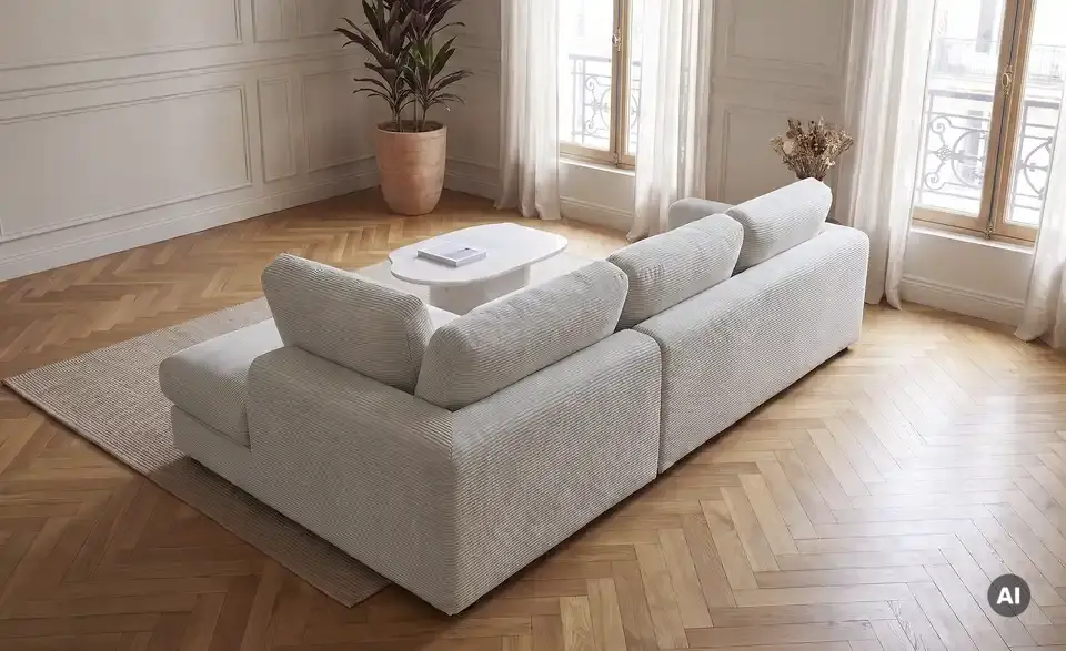 Primo Ecksofa Elina, Rückansicht