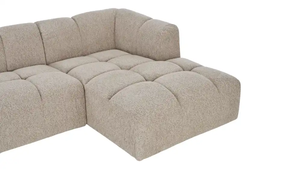 Ecksofa Vilda in moderner Bubble Optik, Detailansicht