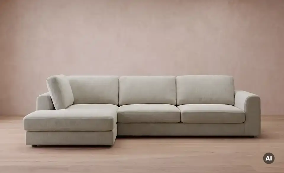 Primo Ecksofa Elina, in Wohnsituation