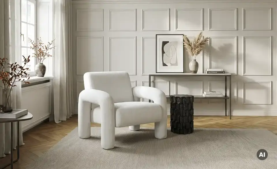 Sessel Lina, in Wohnsituation