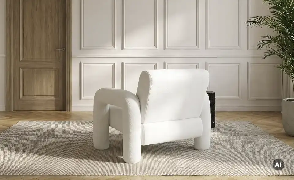 Sessel Lina, Rückansicht