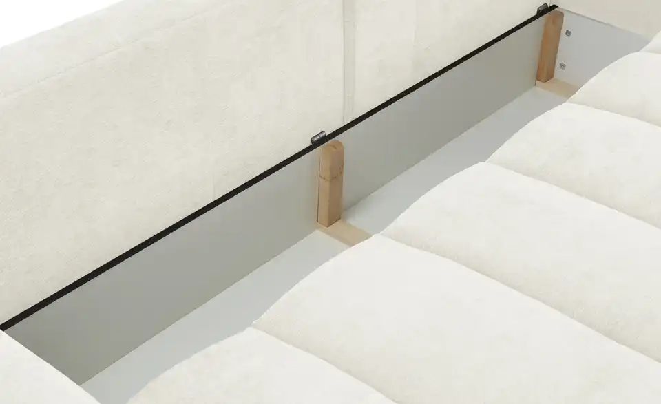 Primo Schlafsofa Passo mit Bettkasten, Detailansicht