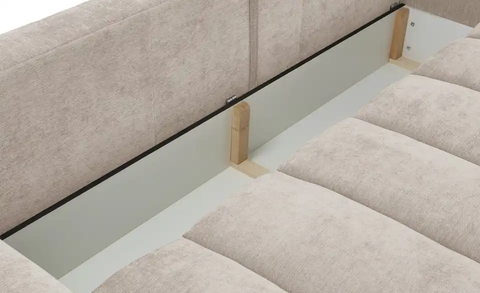 Primo Schlafsofa Passo mit Bettkasten, Detailansicht