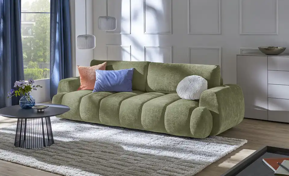 Primo Schlafsofa Passo mit Bettkasten, in Wohnsituation