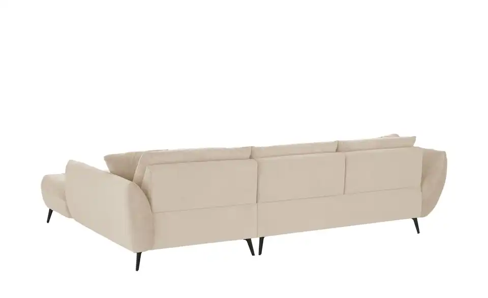bobb Ecksofa Carly mit Sitztiefenverstellung, Rückansicht
