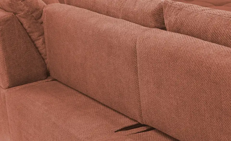 bobb Ecksofa Carly mit Sitztiefenverstellung, Detailansicht