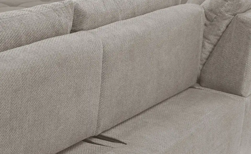 bobb Ecksofa Carly mit Sitztiefenverstellung, Detailansicht