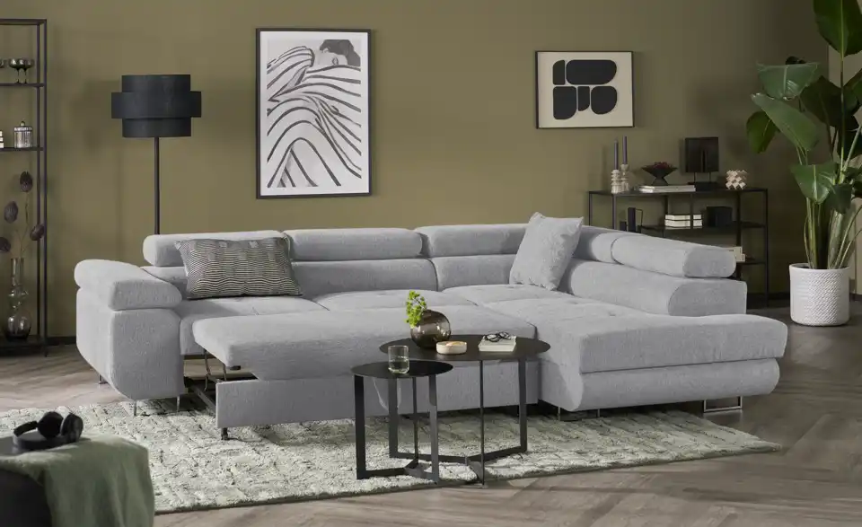 Ecksofa Tereccia mit Schlaffunktion, Funktionsansicht
