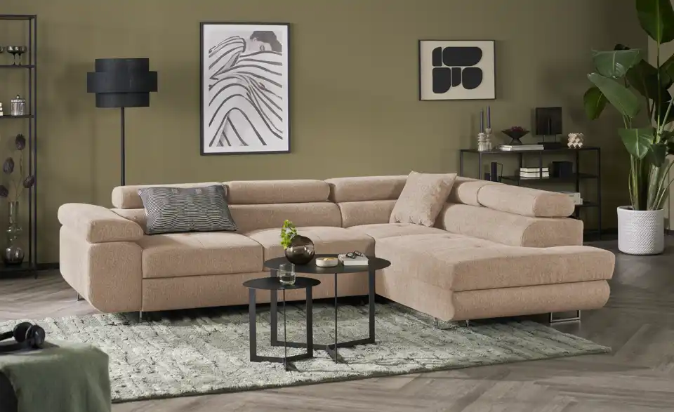 Ecksofa Tereccia mit Schlaffunktion, Perspektive