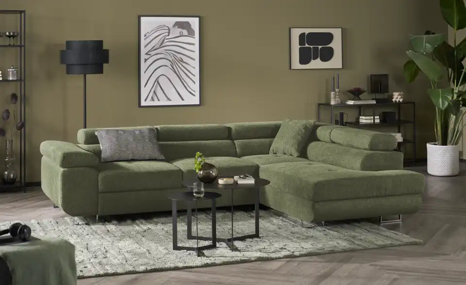 Ecksofa Tereccia mit Schlaffunktion, Perspektive