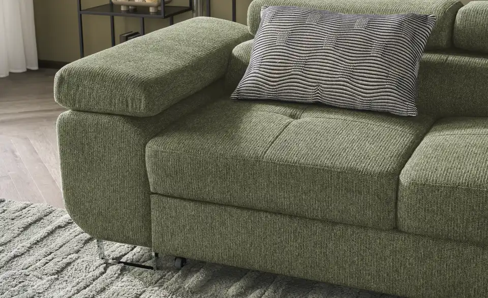 Ecksofa Tereccia mit Schlaffunktion, Detailansicht
