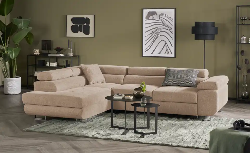 Ecksofa Tereccia mit Schlaffunktion, Perspektive
