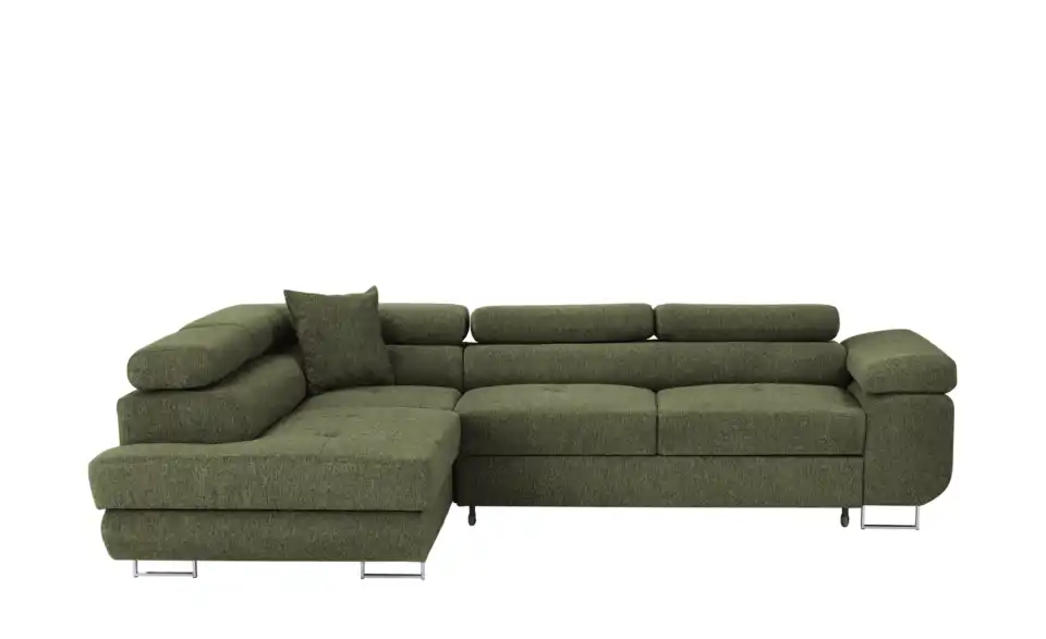 Ecksofa Tereccia mit Schlaffunktion, Frontansicht