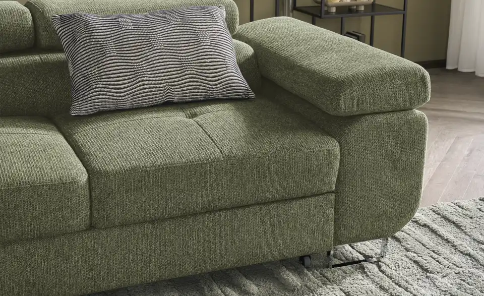 Ecksofa Tereccia mit Schlaffunktion, Detailansicht