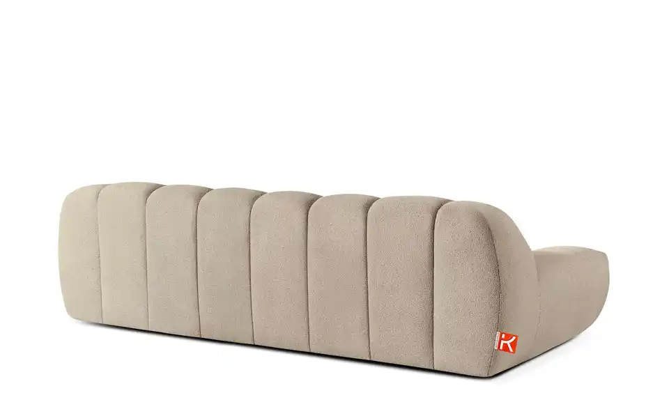 KONSIMO Polstermöbel 4er-Set Vena in Bubble Optik, Rückansicht