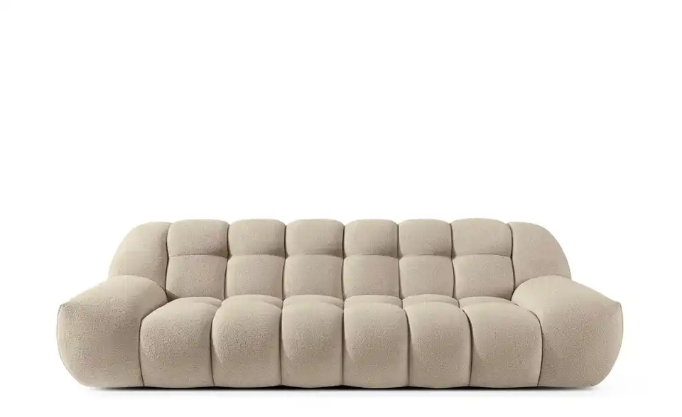KONSIMO Polstermöbel 4er-Set Vena in Bubble Optik, Detailansicht