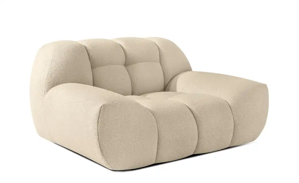 KONSIMO Polstermöbel 3er-Set Vena in Bubble Optik, Detailansicht