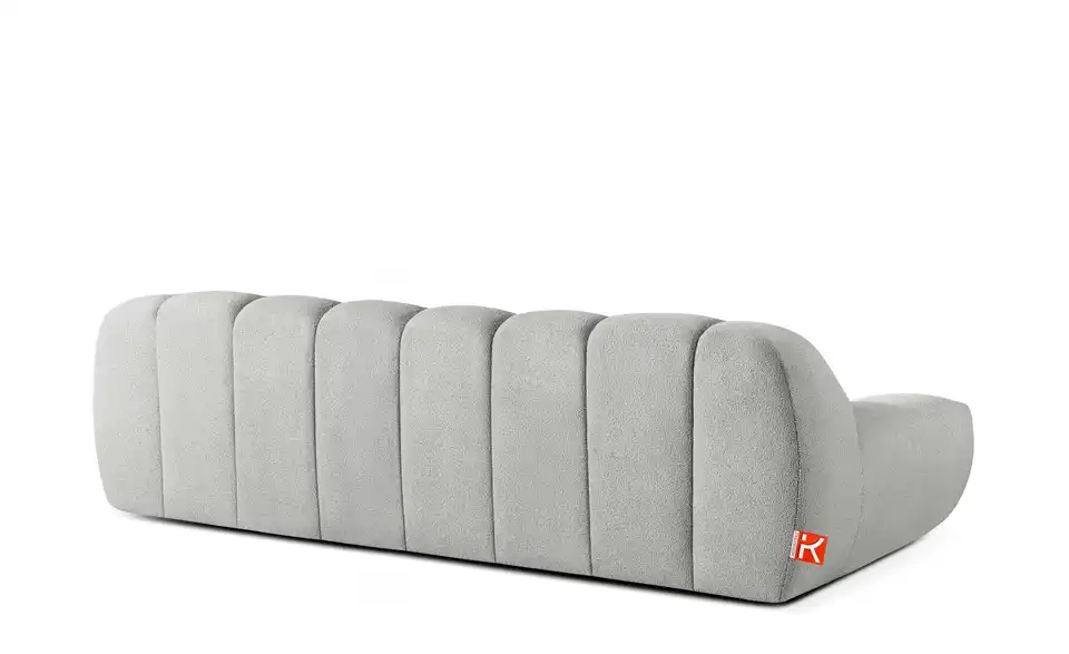 KONSIMO Polstermöbel 4er-Set Vena in Bubble Optik, Rückansicht