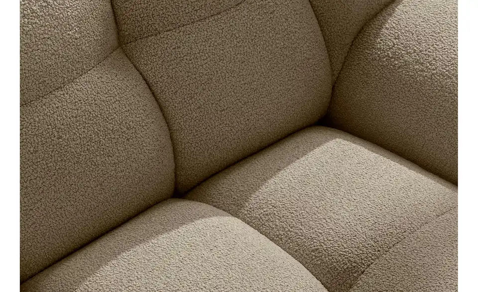 KONSIMO Sessel 2er-Set Vena in Bubble Optik, Stoffstruktur