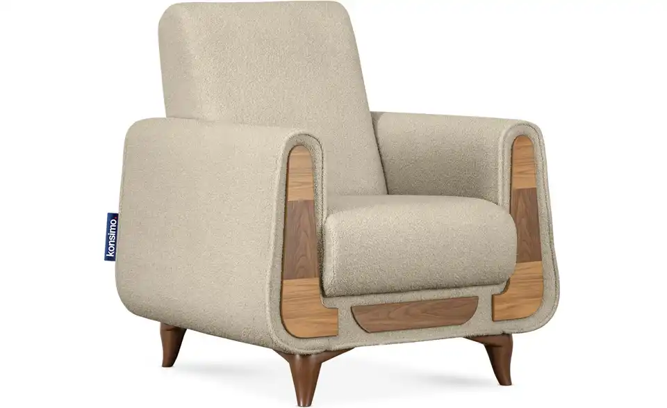 KONSIMO Sessel, Profilansicht