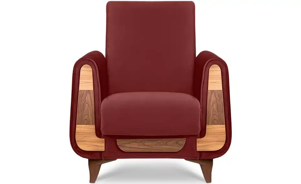 KONSIMO Sessel, Frontansicht