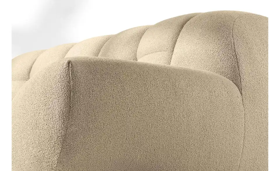 KONSIMO Einzelsofa Vena • in Bubble Optik, Detailansicht