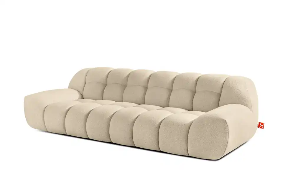 KONSIMO Einzelsofa Vena • in Bubble Optik, Perspektive