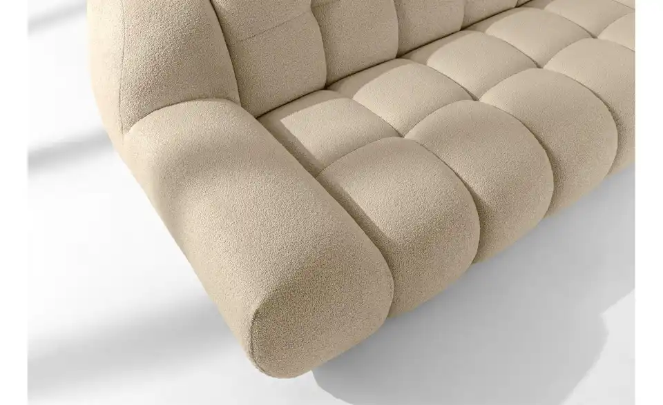 KONSIMO Einzelsofa Vena • in Bubble Optik, Detailansicht