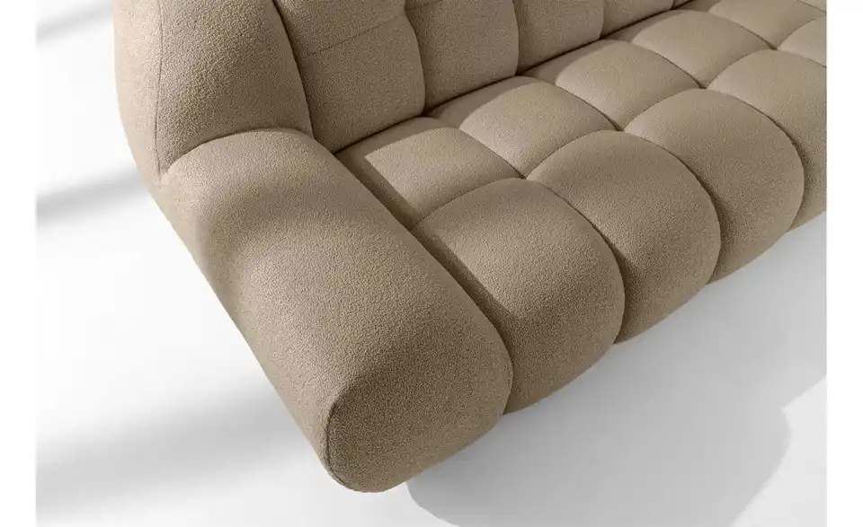 KONSIMO Einzelsofa Vena • in Bubble Optik, Detailansicht