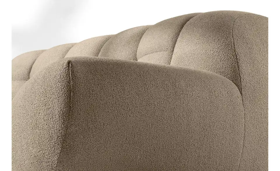 KONSIMO Einzelsofa Vena • in Bubble Optik, Detailansicht