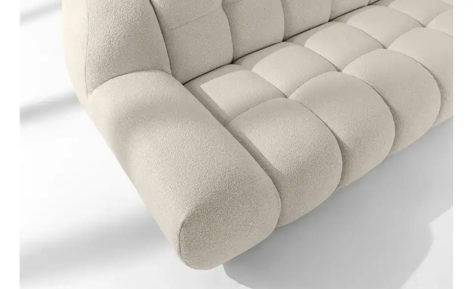 KONSIMO Einzelsofa Vena • in Bubble Optik, Detailansicht
