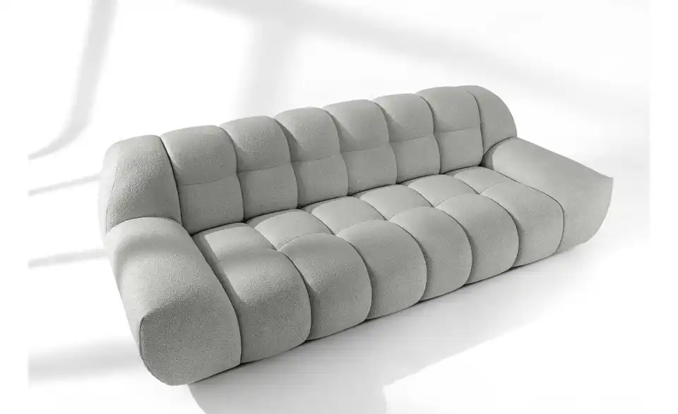 KONSIMO Einzelsofa Vena • in Bubble Optik, in Wohnsituation