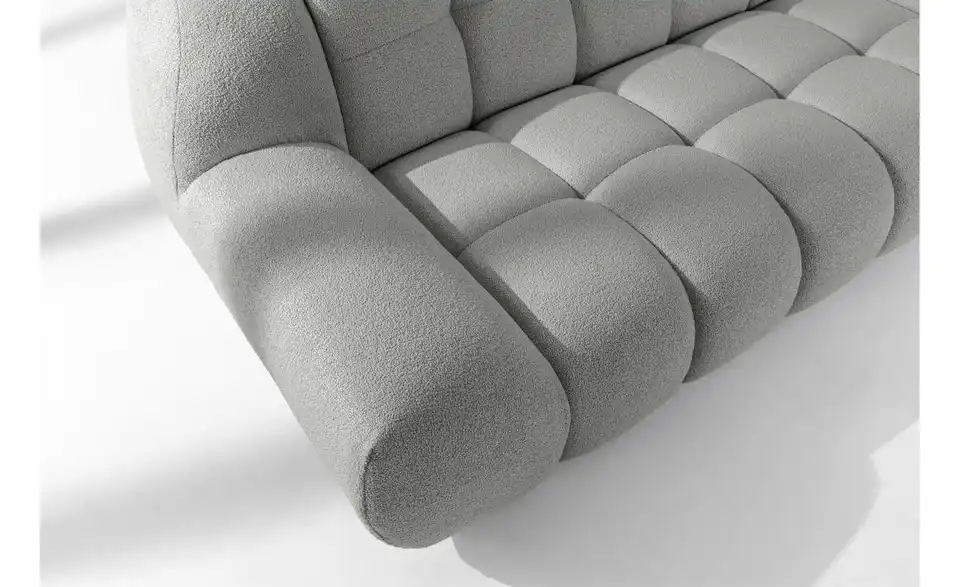 KONSIMO Einzelsofa Vena • in Bubble Optik, Detailansicht