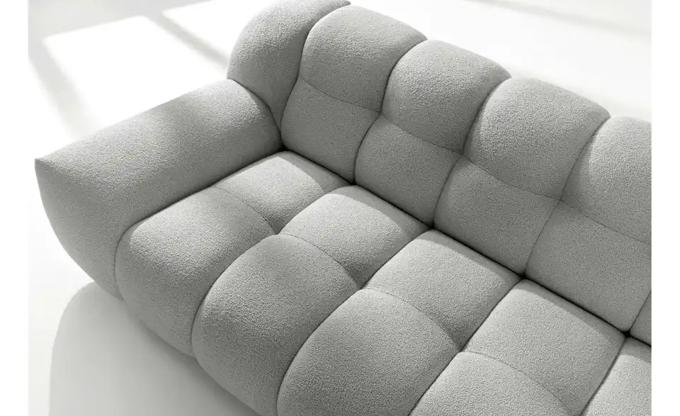 KONSIMO Einzelsofa Vena • in Bubble Optik, Detailansicht