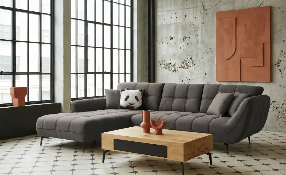 bobb Ecksofa Lazlo, in Wohnsituation