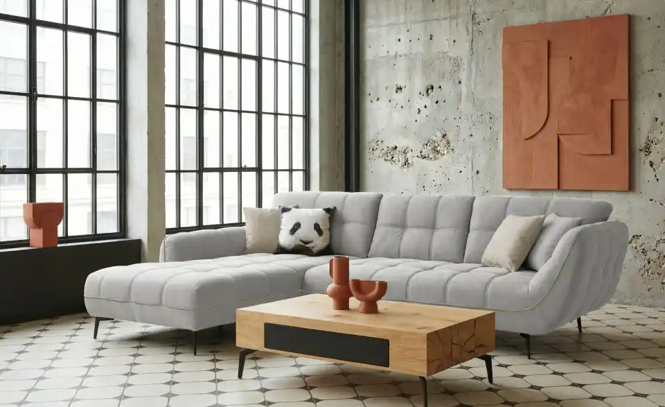 bobb Ecksofa Lazlo, in Wohnsituation