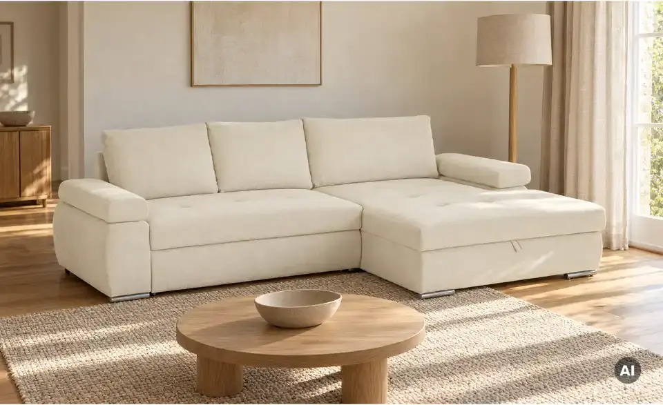 smart Ecksofa Ibby, in Wohnsituation