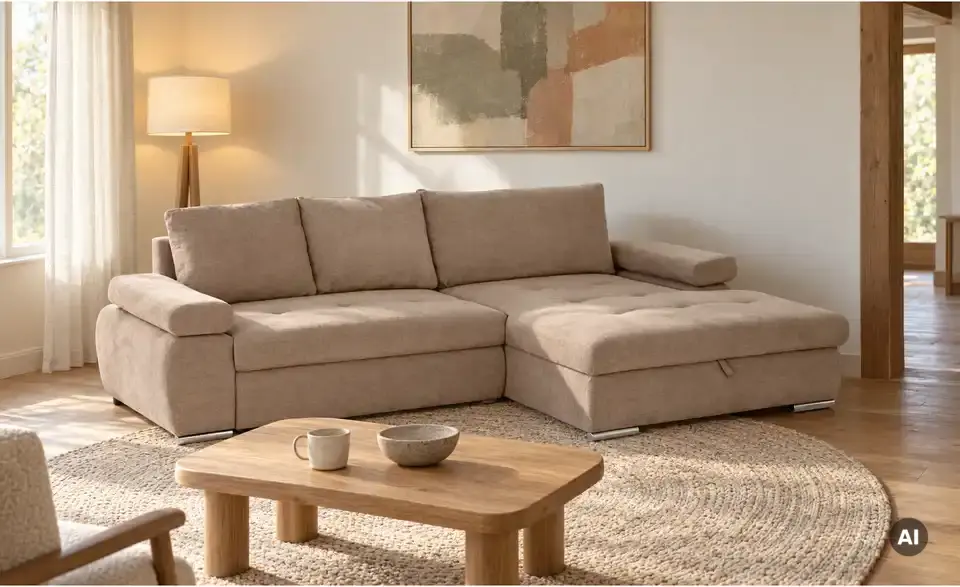 smart Ecksofa Ibby, in Wohnsituation