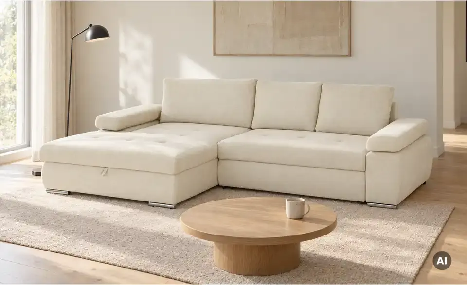 smart Ecksofa Ibby, in Wohnsituation