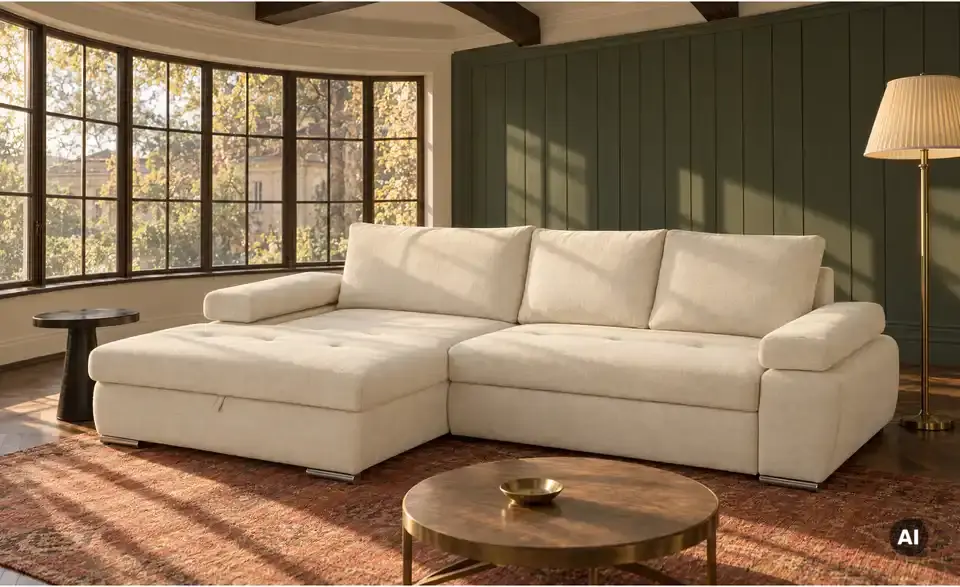 smart Ecksofa Ibby, in Wohnsituation