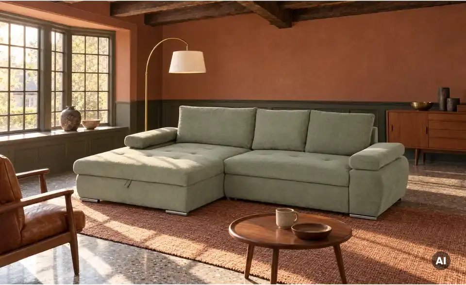 smart Ecksofa Ibby, in Wohnsituation