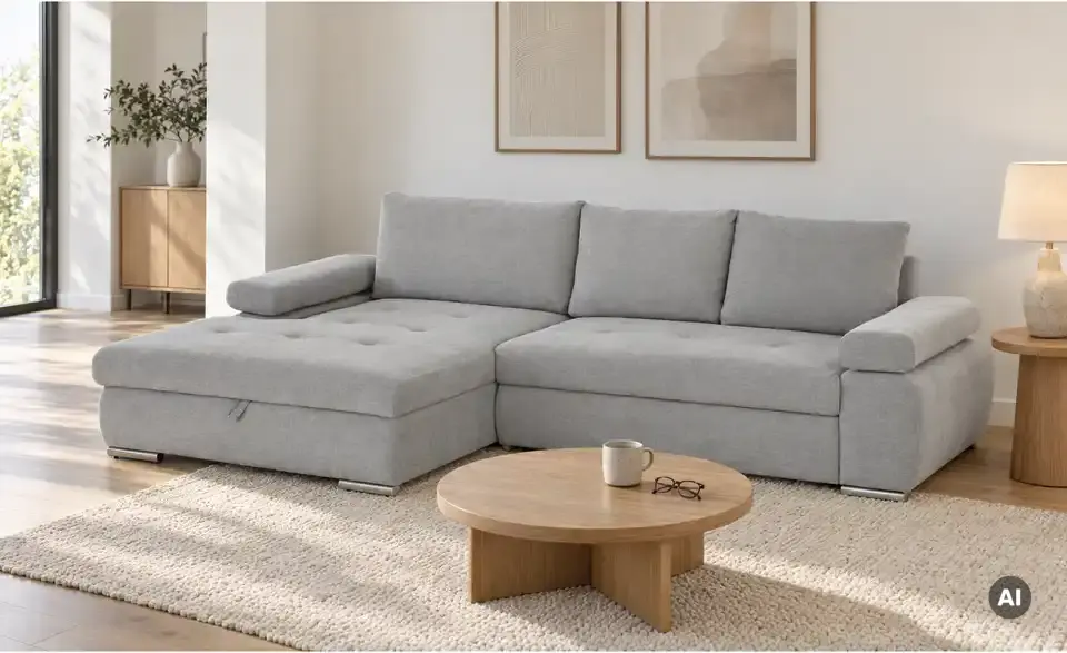 smart Ecksofa Ibby, in Wohnsituation