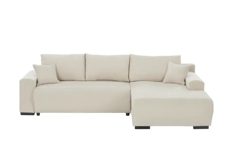 smart Ecksofa Nelly mit Schlaffunktion, Frontansicht